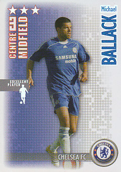 Michael Ballack Chelsea 2006/07 Shoot Out Excellent Player #102